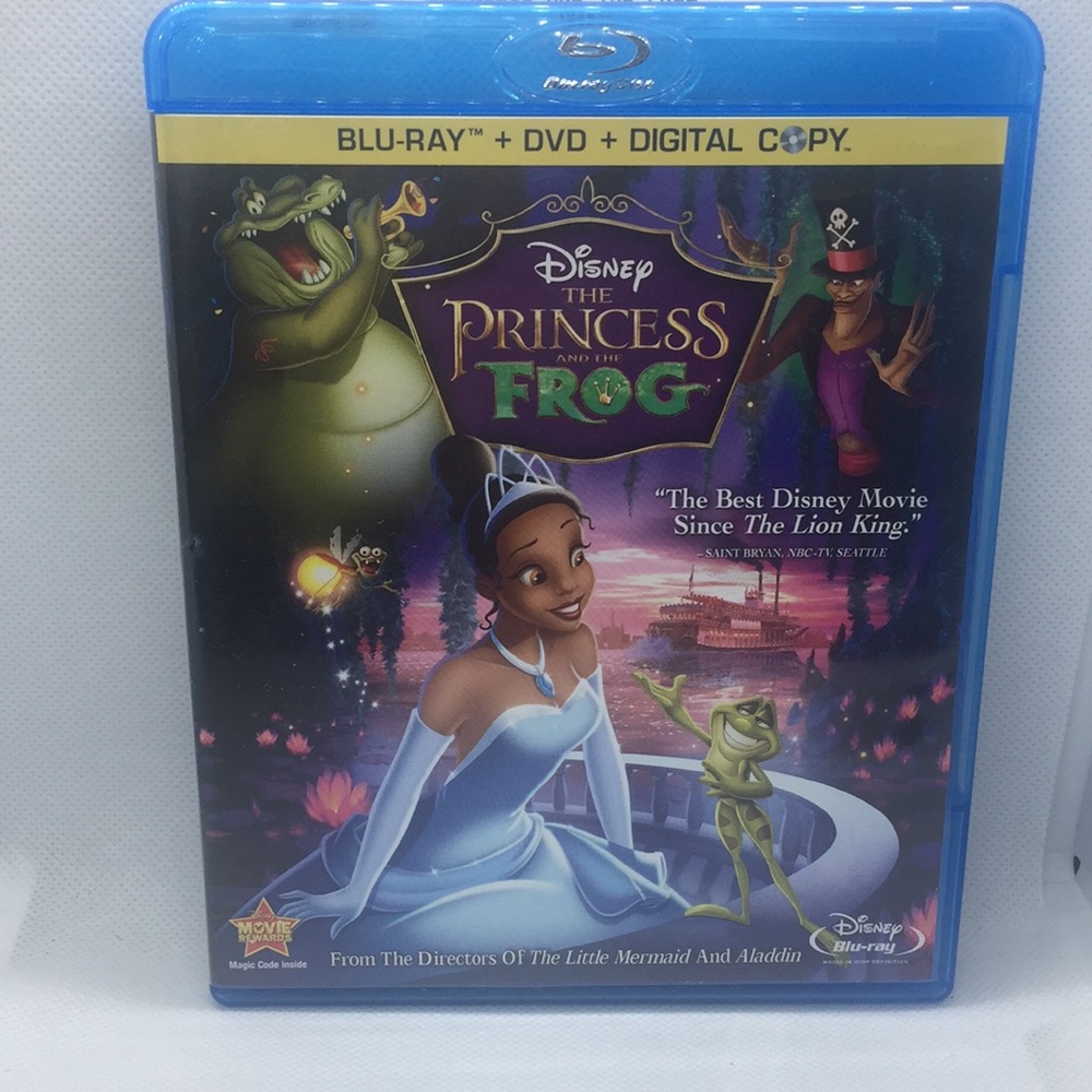 Princess and the frog Blu-ray
